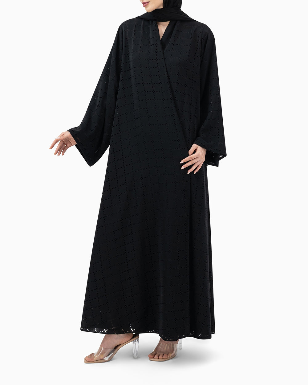 Abaya | Black Laser