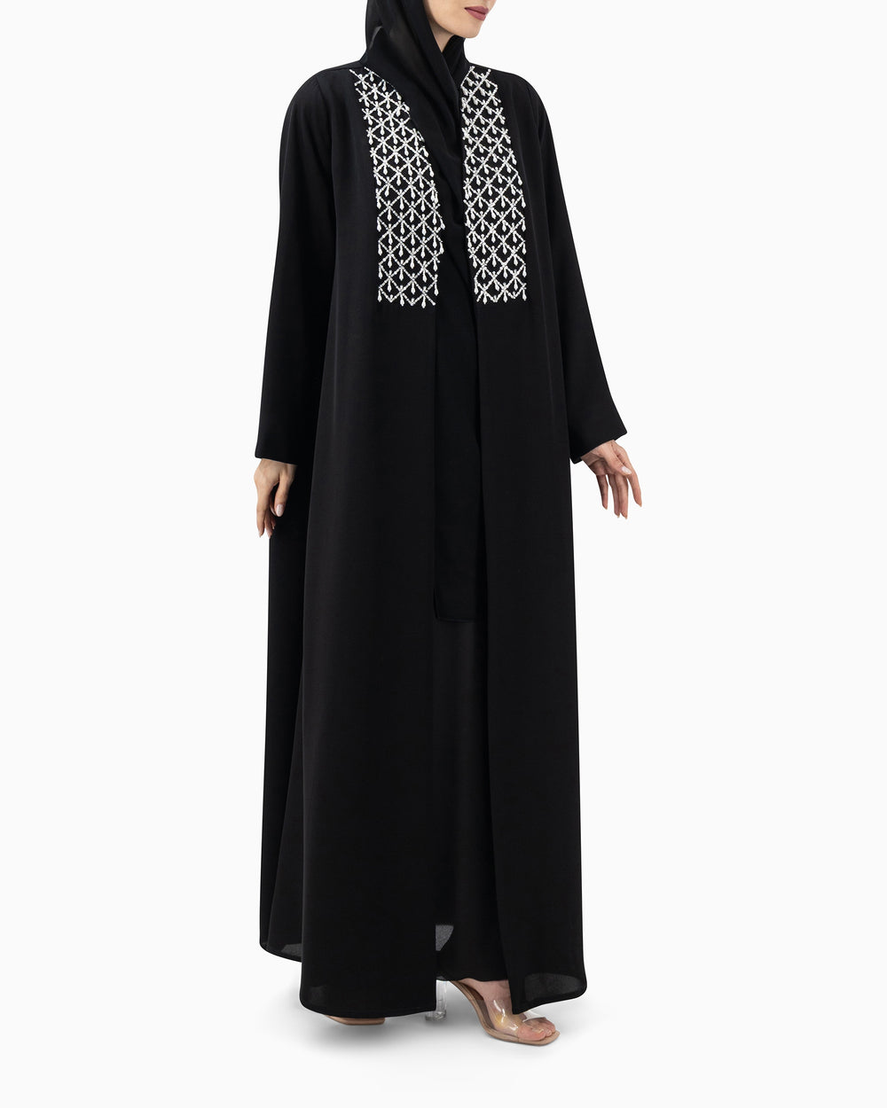 Abaya | Black Embellished