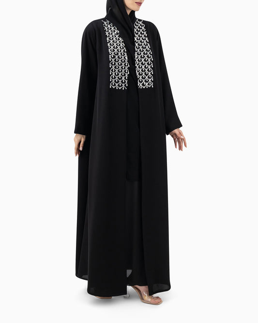 Abaya | Black Laser