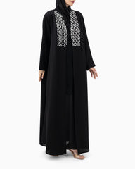 Abaya | Black Laser