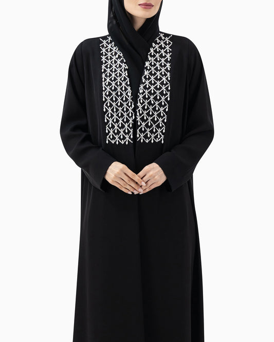Abaya | Black Laser