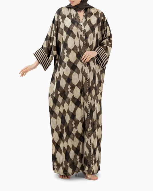Myra Brown Abaya