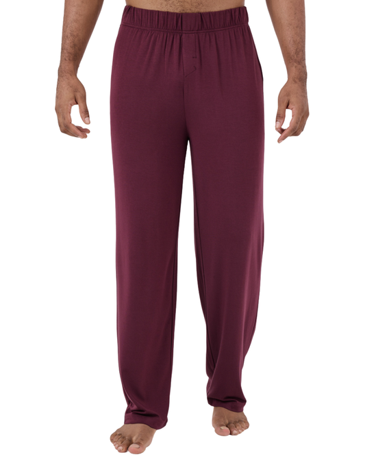 Men Sleep Pant Dark Burgundy