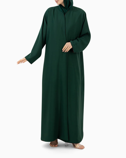 Reversible Abaya | Green and Red