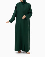 Reversible Abaya | Green and Red
