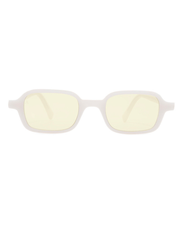 Sunglasses Rectangular II - Shiny Beige