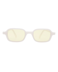 Sunglasses Rectangular II - Shiny Beige