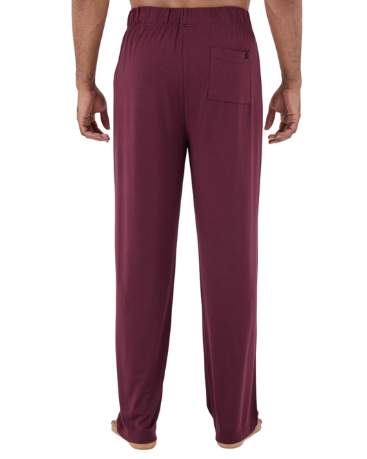 Men Sleep Pant Dark Burgundy