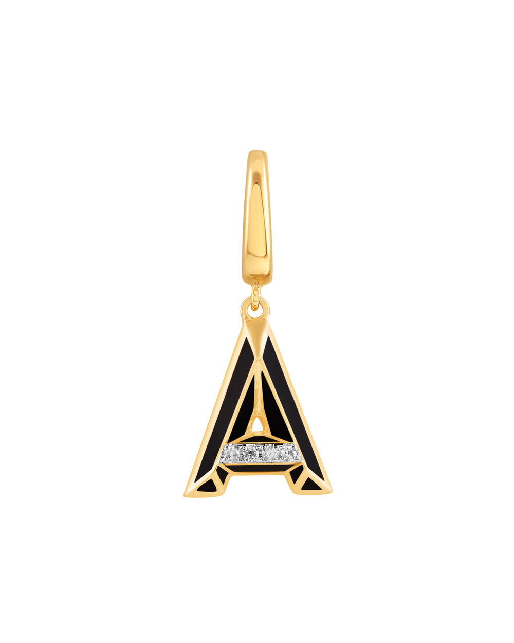 Letter A | Black Charm