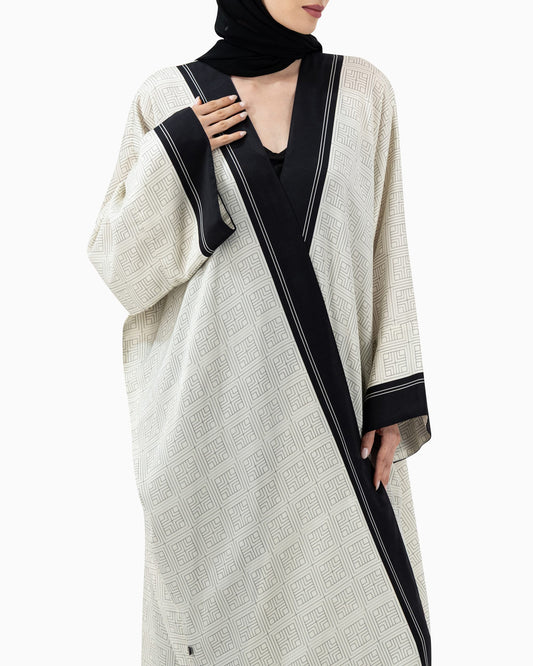 Grid Abaya