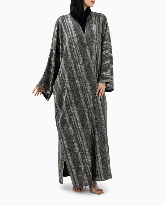 Bloom Stripe Black