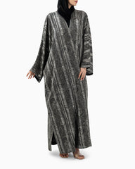 Bloom Stripe Black