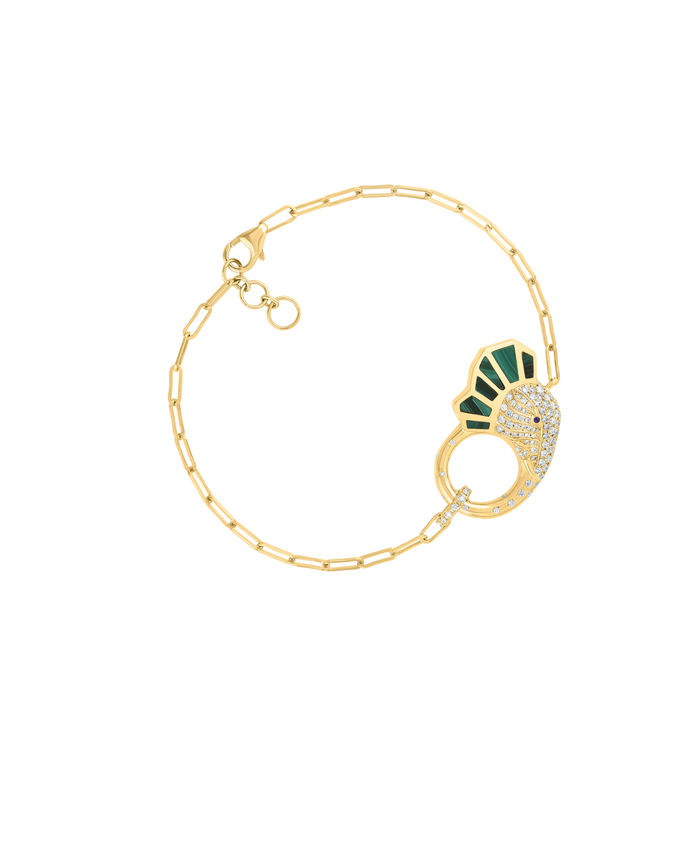 Tusker Bracelet | Malachite