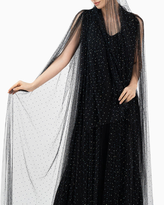 Crystal Wedding Abaya