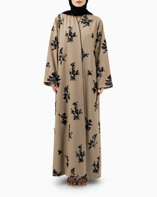 Bold Floral Black