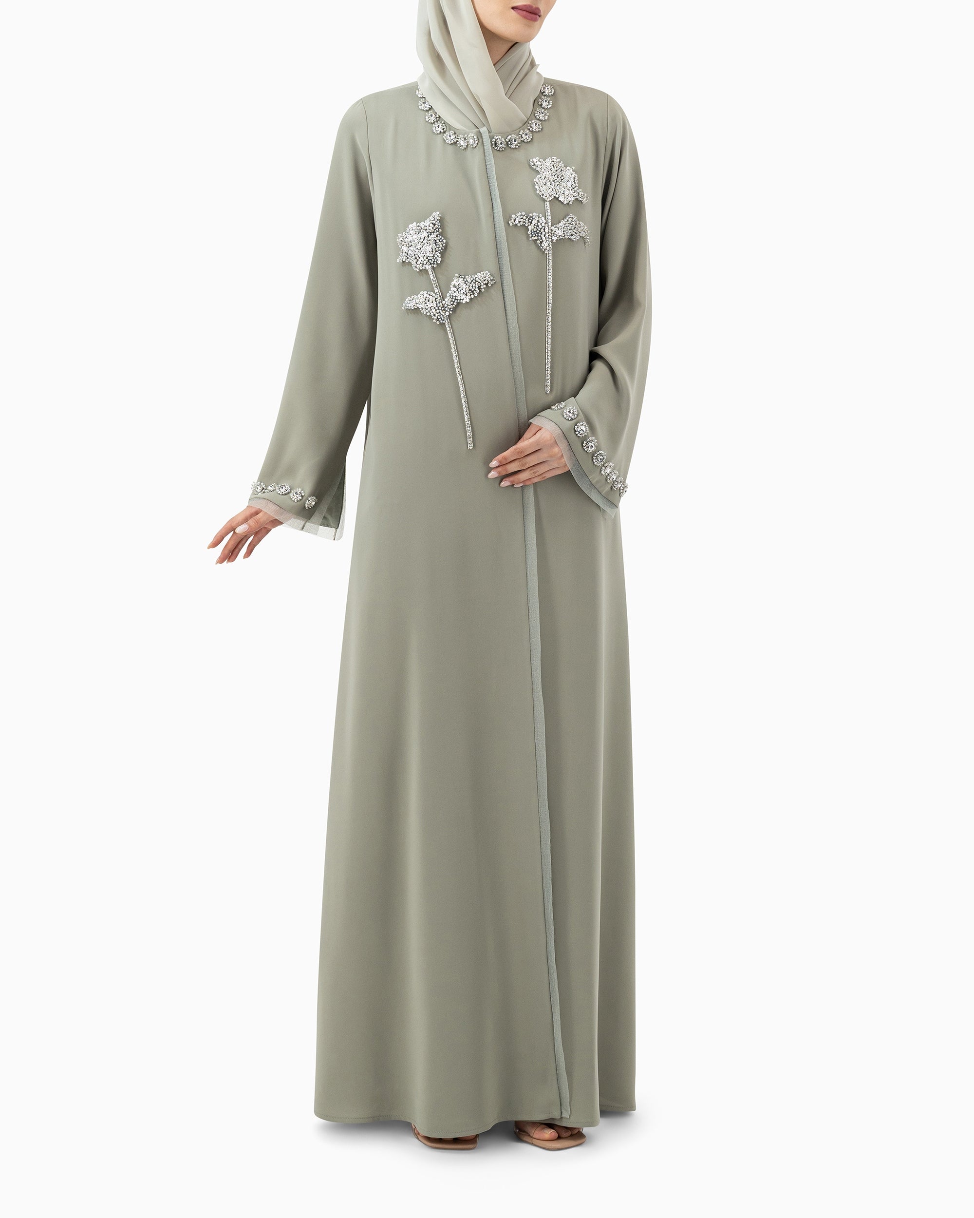 Abaya | Mint Green – Elevenish
