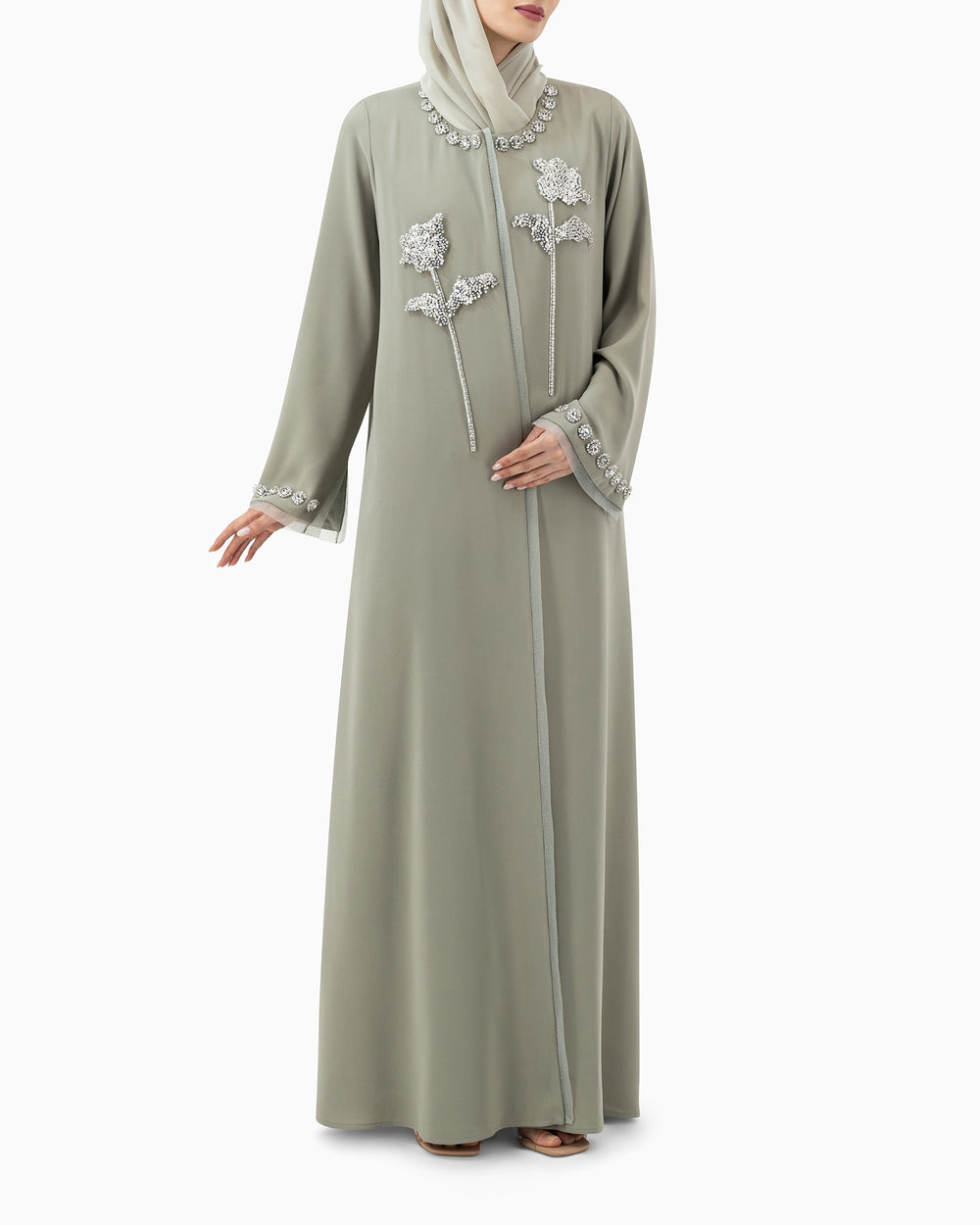 Abaya |  Mint Green