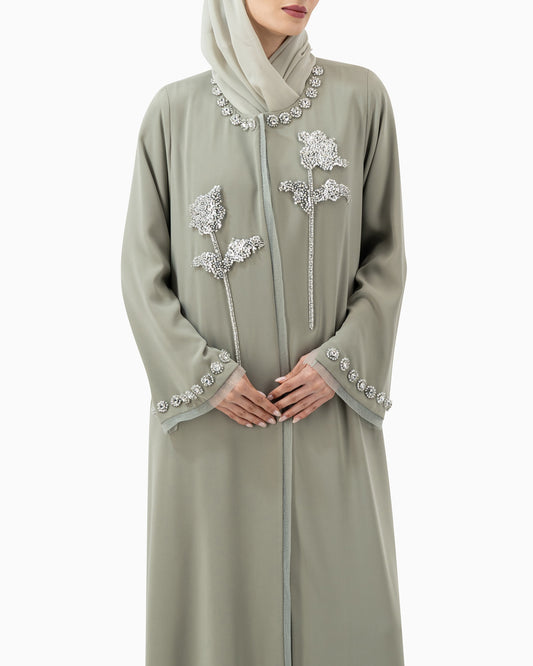 Abaya |  Mint Green