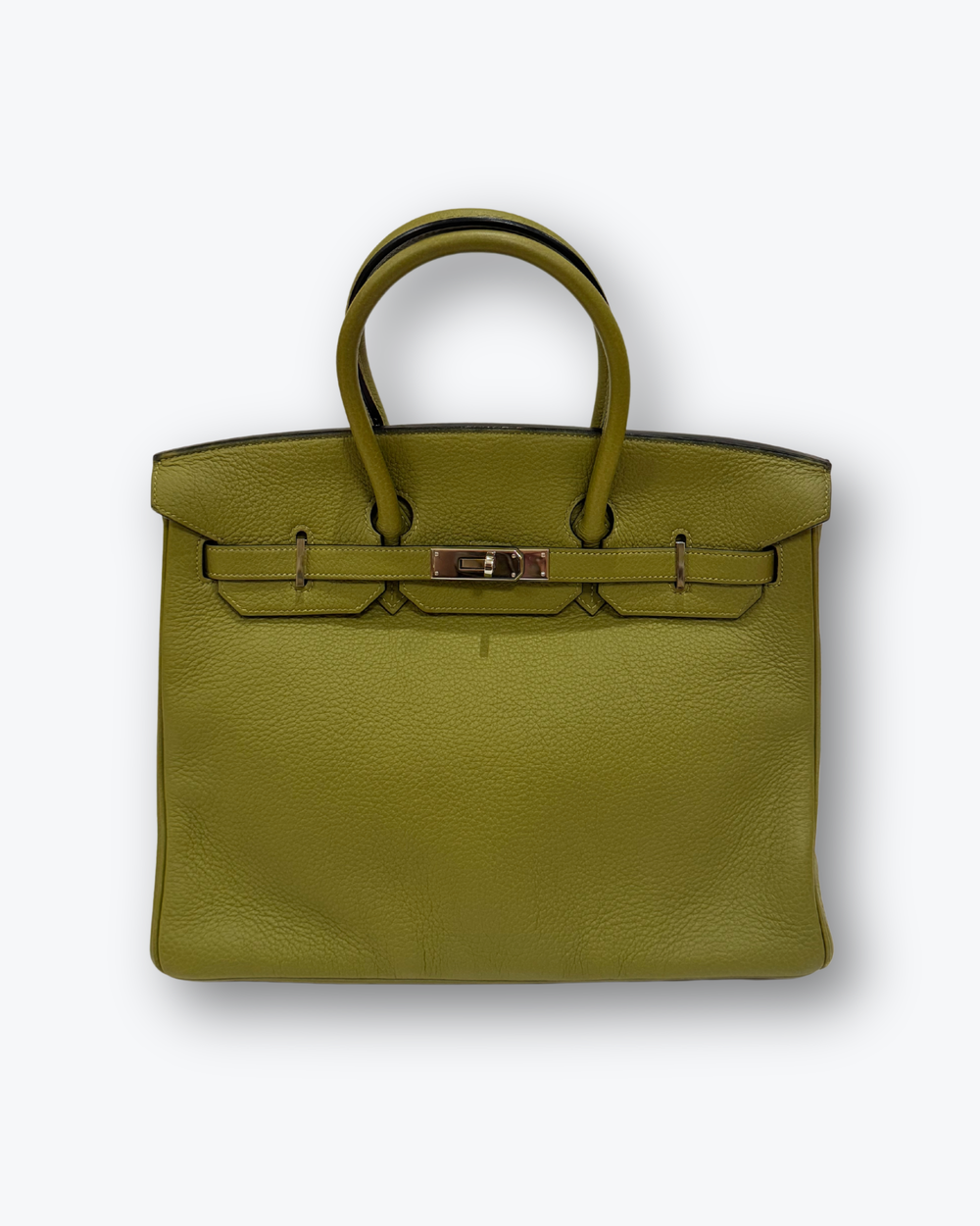 Birkin 35 in Vert Anis Togo Leather with Gold Hardware