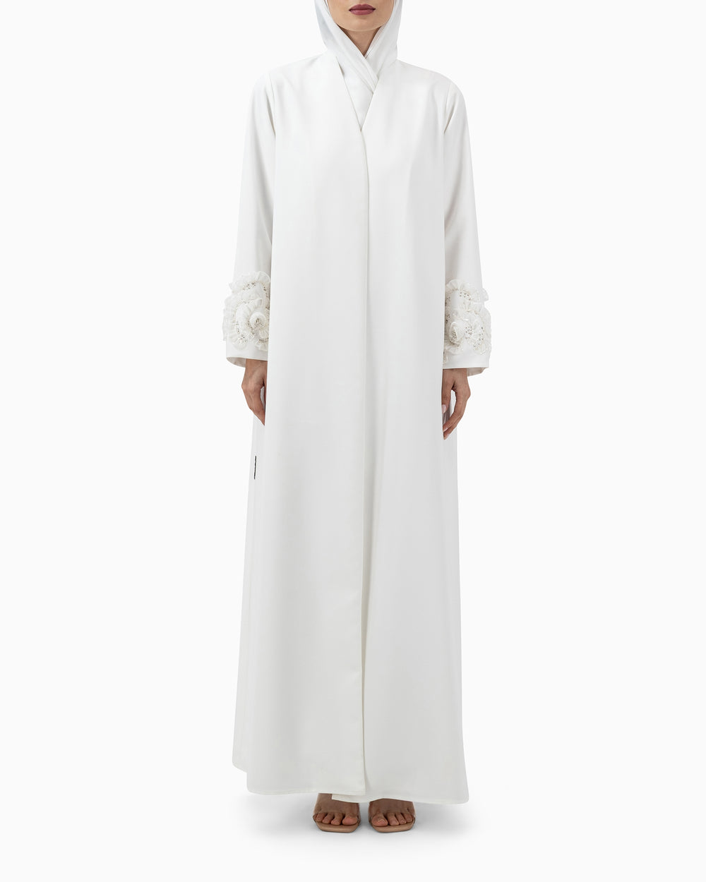 Abaya |  White Flower