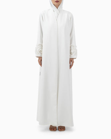 Abaya |  White Flower