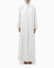 Abaya |  White Flower
