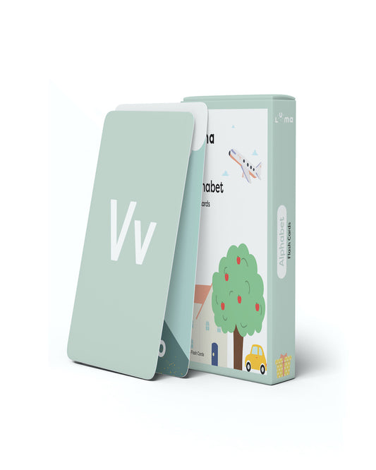 Alphabet Flash Cards: English