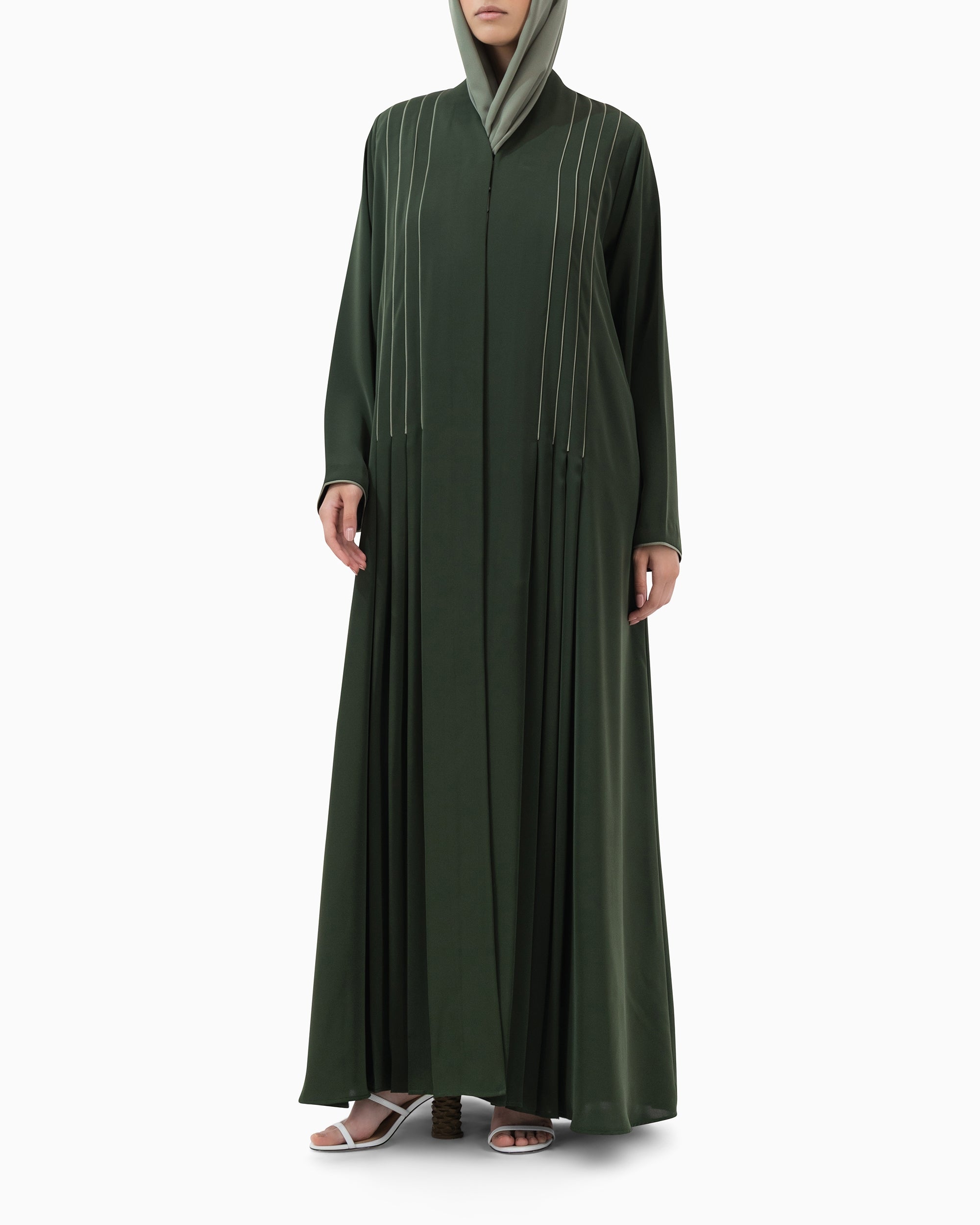 Abaya | Green – Elevenish