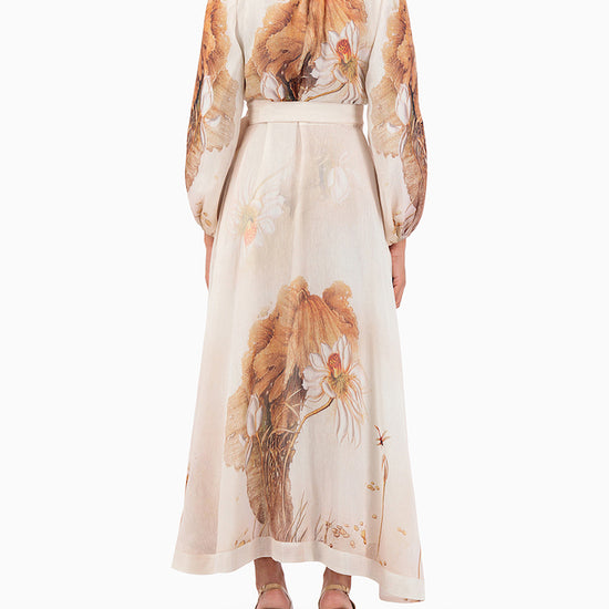 Model wears Wrap Dress