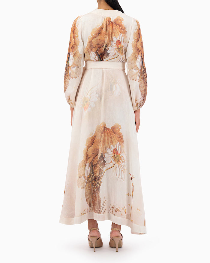 Model wears Wrap Dress