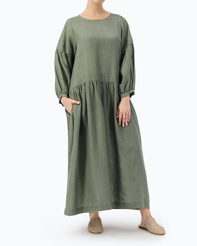 Flowy Grass Dress