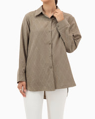 Shirt Strass | Brown