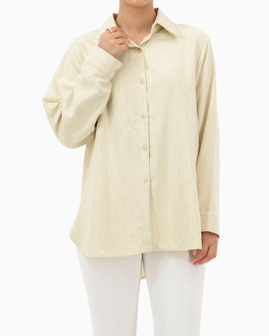 Shirt Strass | Beige