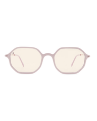 Sunglasses Octagonal - Shiny Light Pink