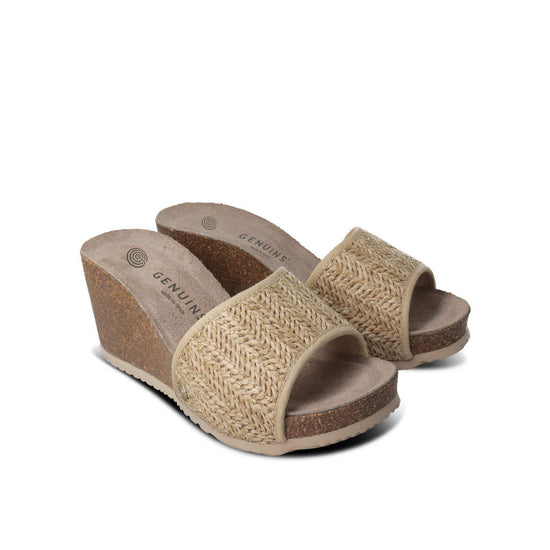 Model wears Daylis Beige Sandal