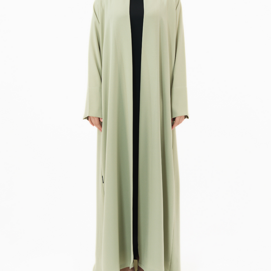 Model wears Essential Matte | Matcha