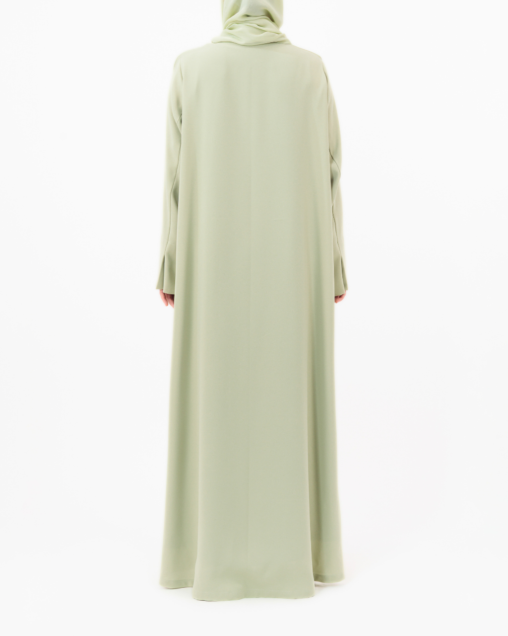 Model wears Essential Matte | Matcha