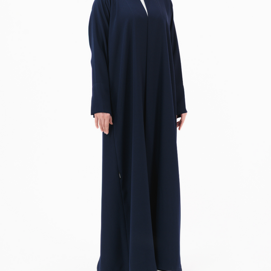 Model wears Essential Matte | Navy Blue