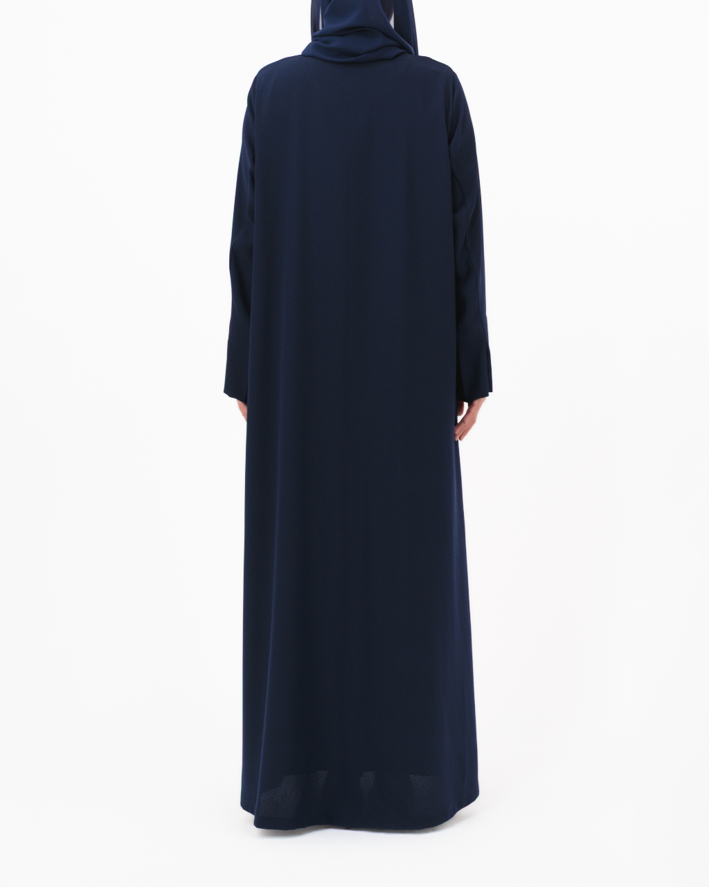 Model wears Essential Matte | Navy Blue