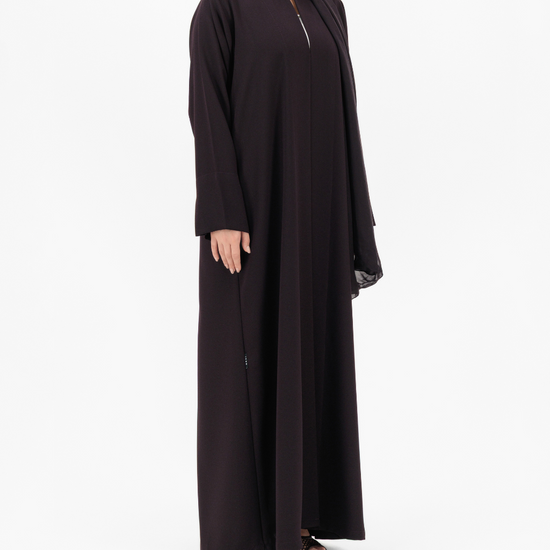 Model wears Essential Matte | Purple