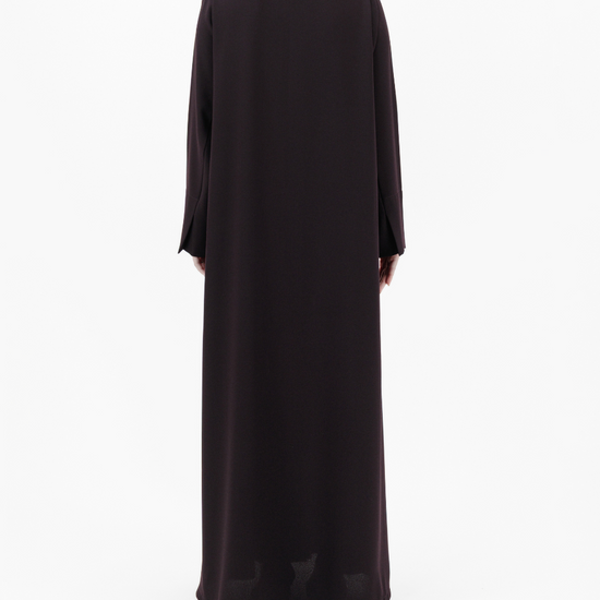 Model wears Essential Matte | Purple