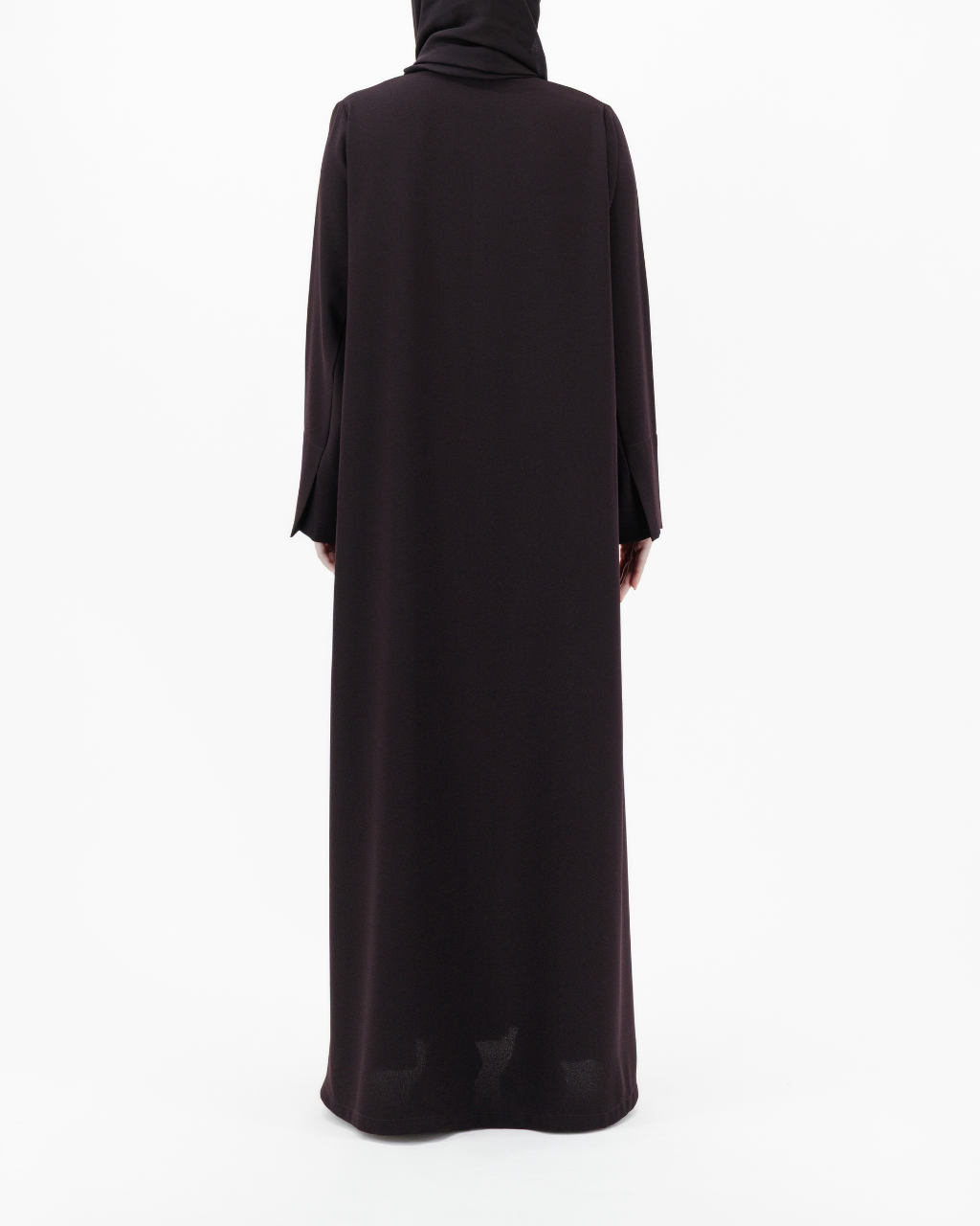 Model wears Essential Matte | Purple