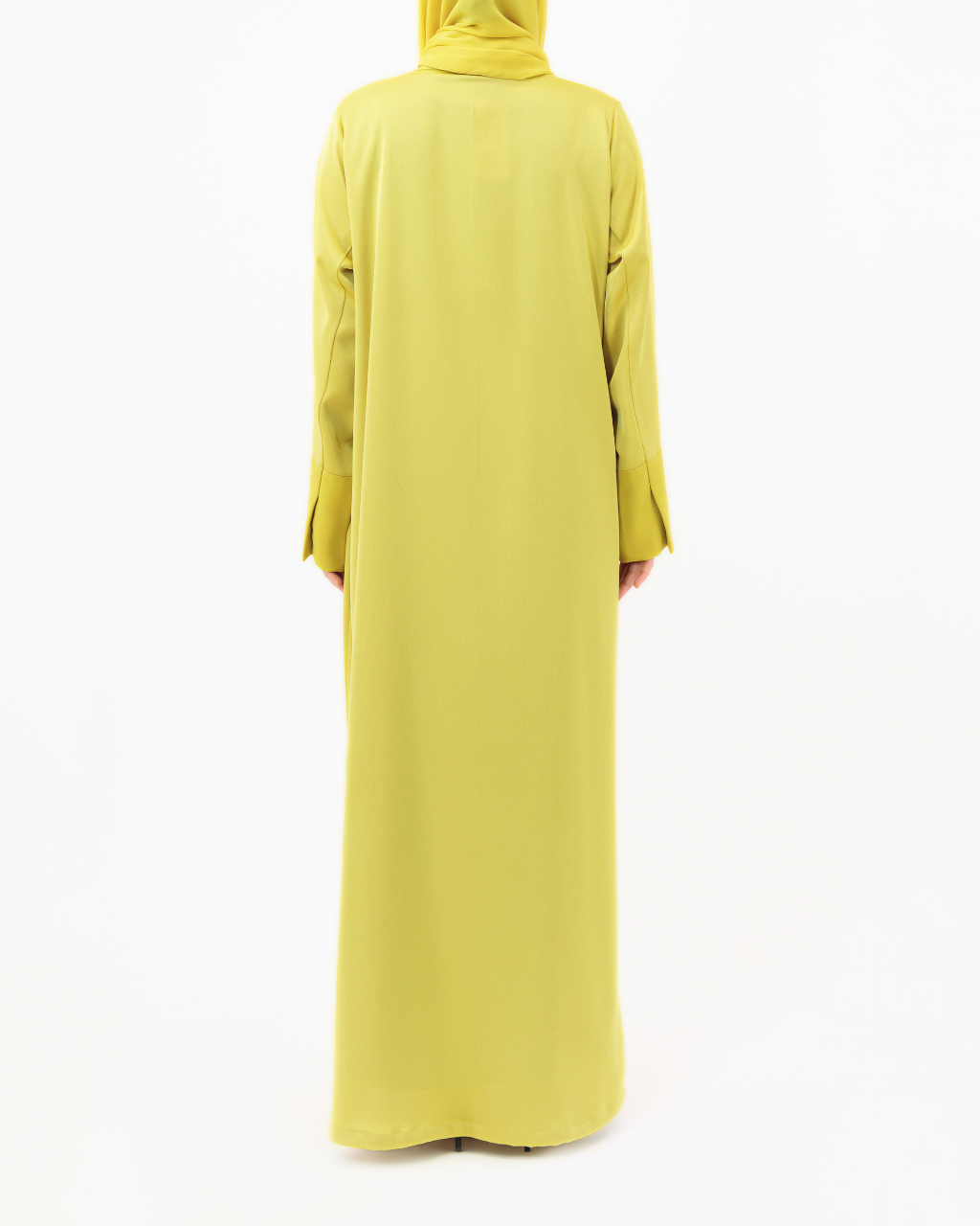 Model wears Essential Matte | Yellow