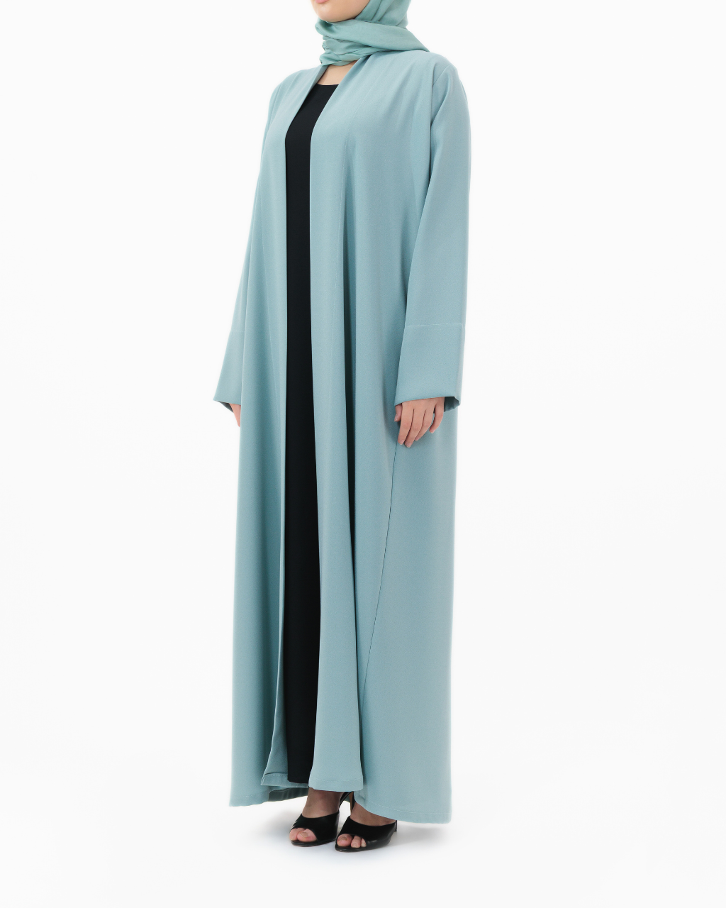 Model wears Essential Matte | Cloud