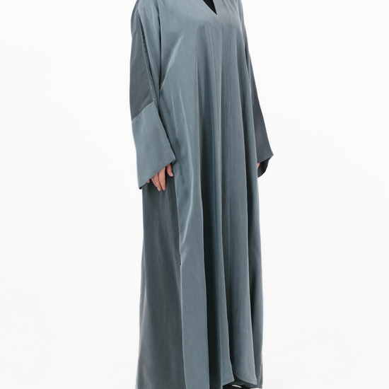 Model wears Silk | Blue Haze