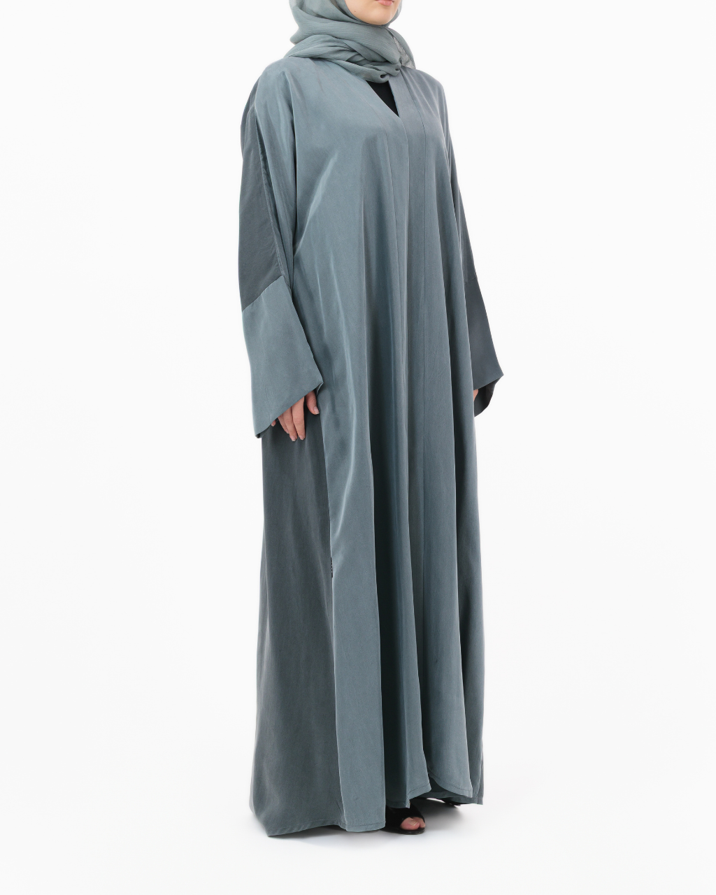 Model wears Silk | Blue Haze