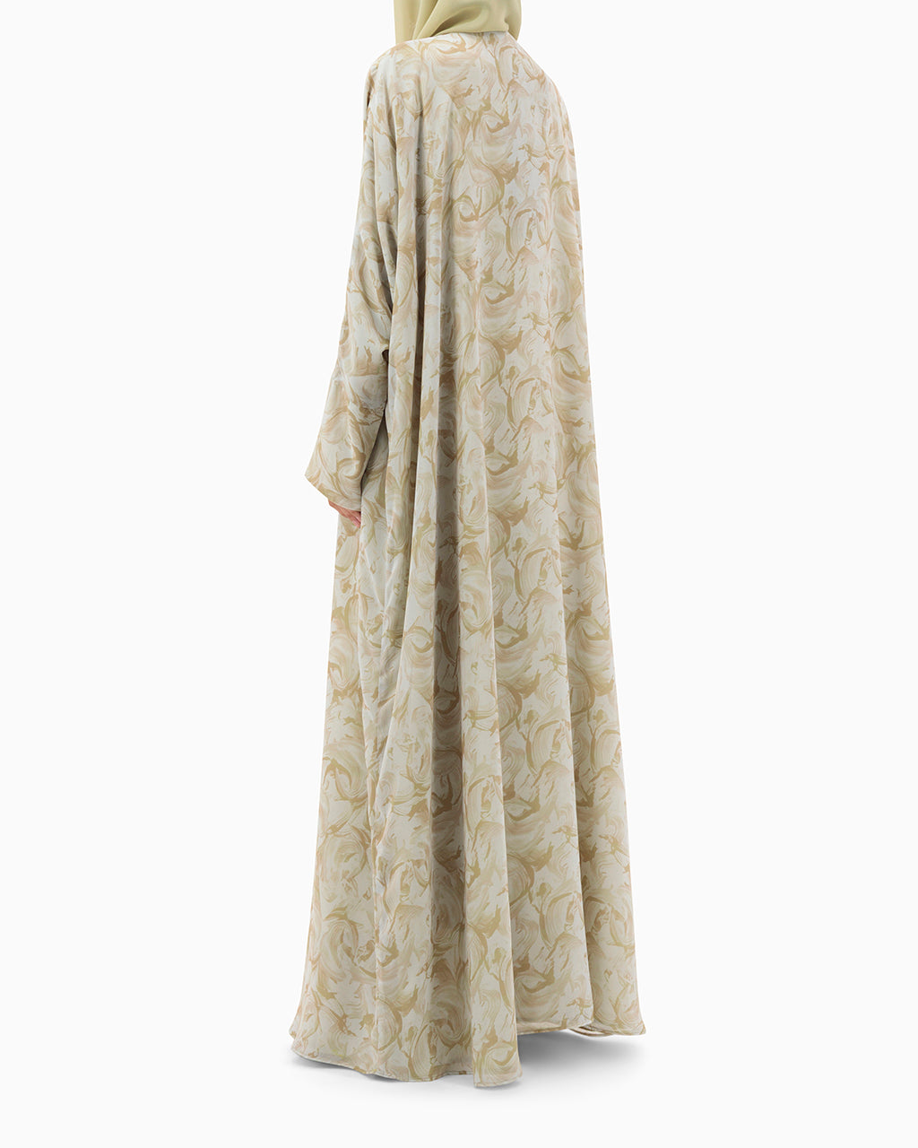 Model wears Abaya | Beige