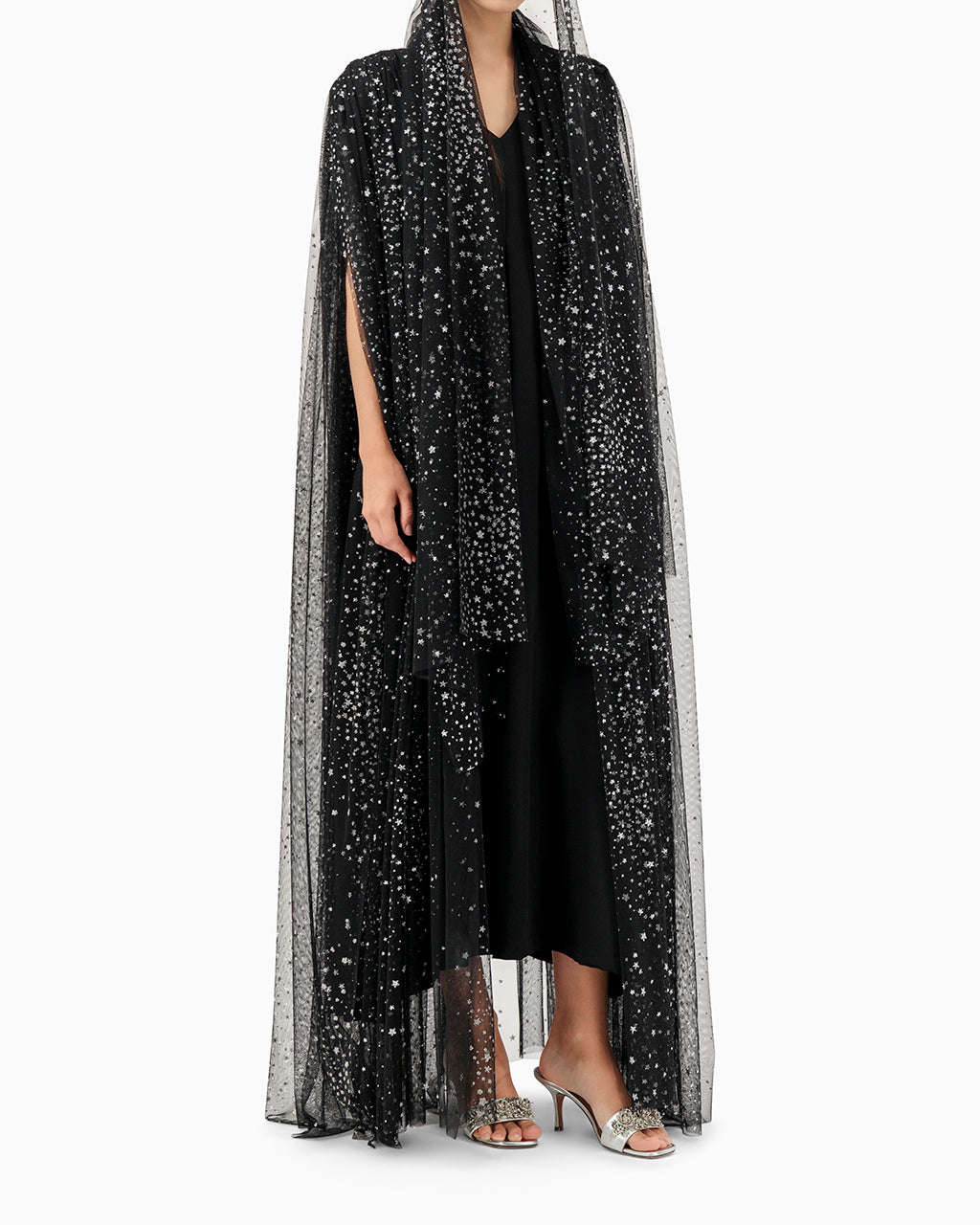 Model wears Wedding Abaya | Stars