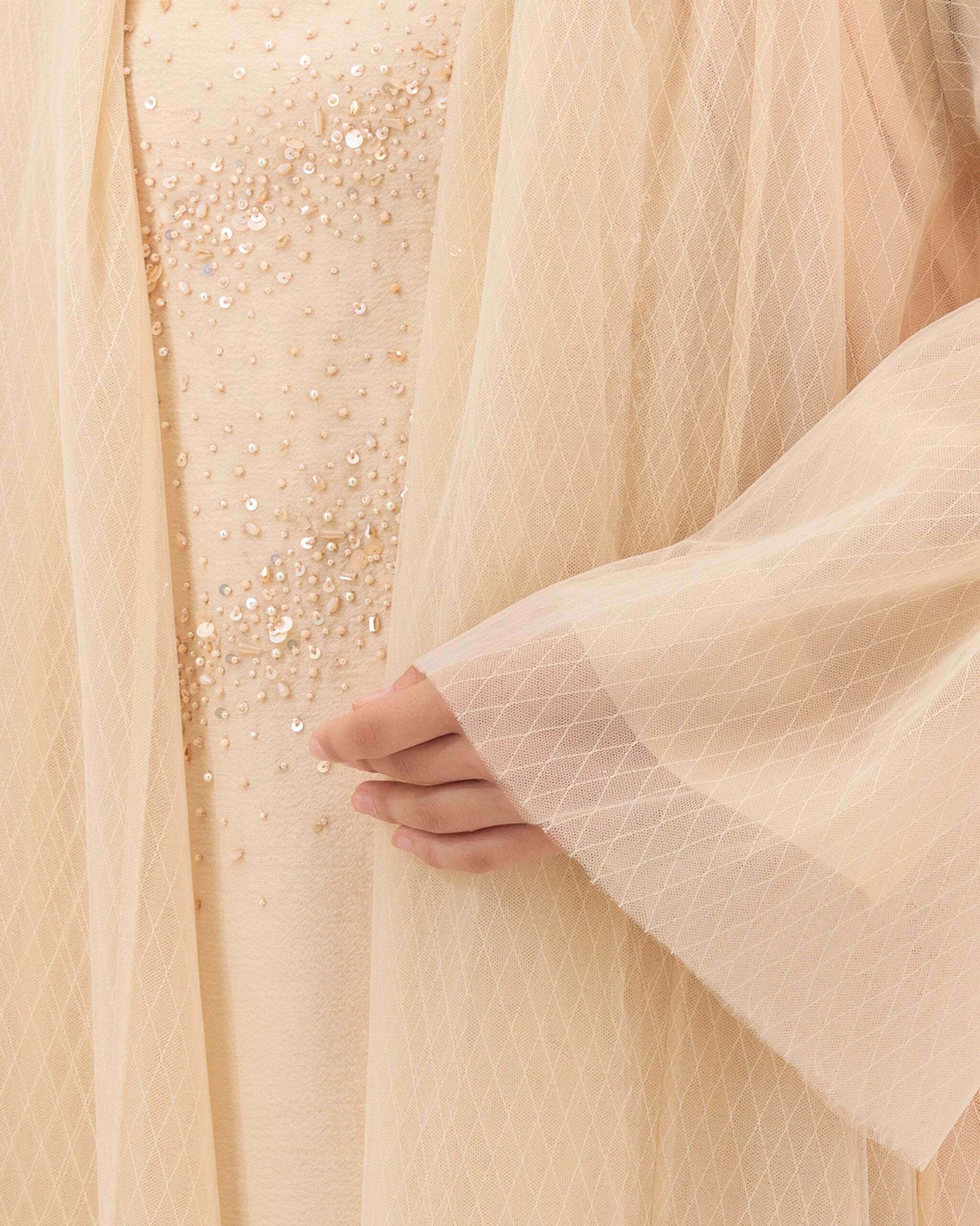 Model wears Tulle Set | Soft Pink