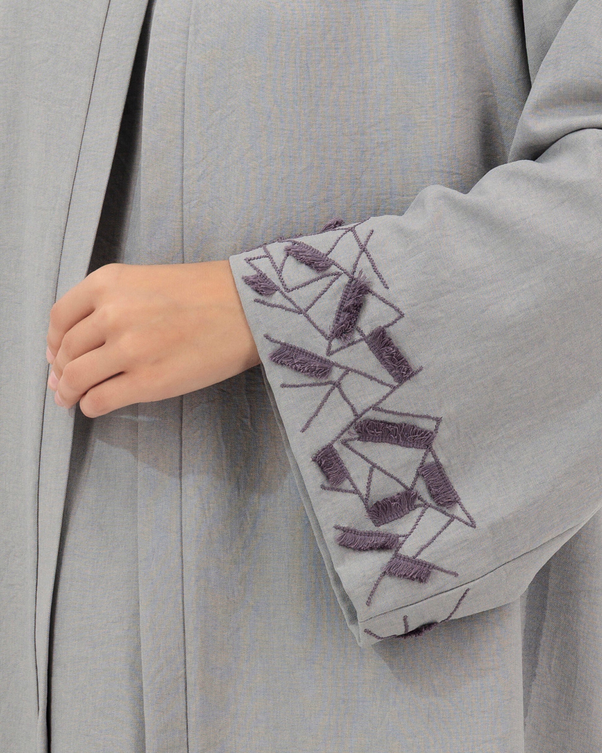 Model wears Co-ord Set | Grey